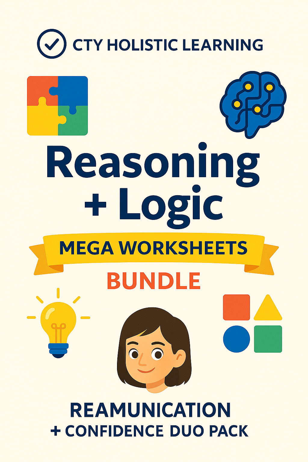 Reasoning + Logic Mega Worksheets Bundle