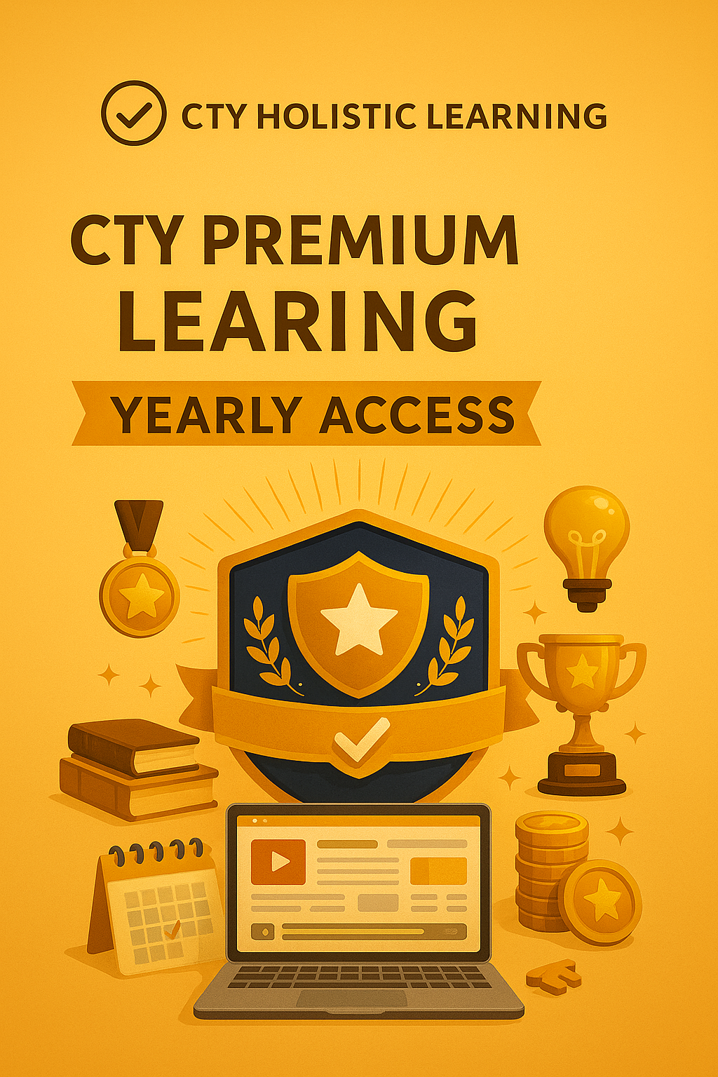 CTY Premium Learning Yearly Access